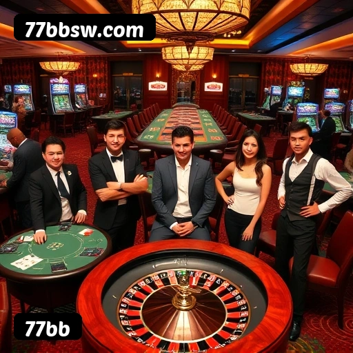 Streaming 4K no cassino ao vivo da 77bb